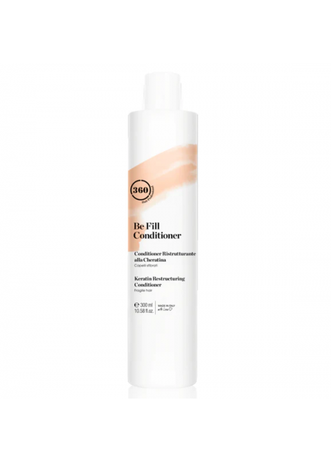 Поживний кондиціонер для фарбованого волосся з кератином 360 Be Fill Conditioner