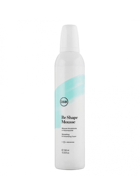 Мус сильної фіксації для укладки волосся 360 Be Shape Mousse 300 мл