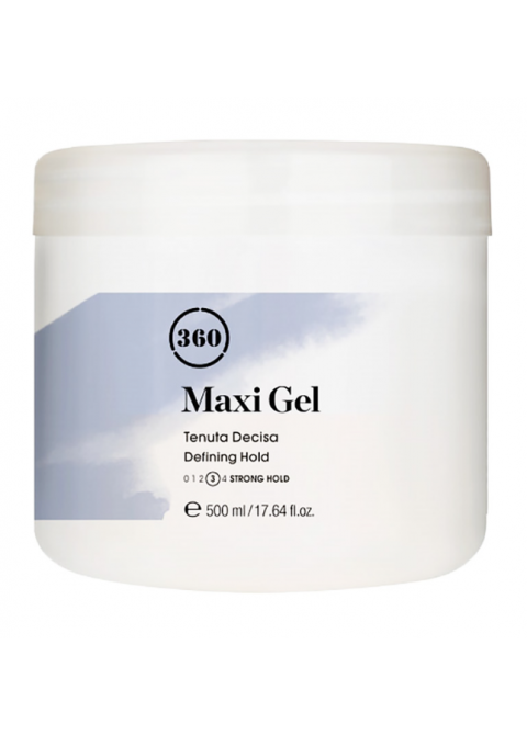 Гель для укладки волосся сильної фіксації 360 Maxi Gel 500 мл