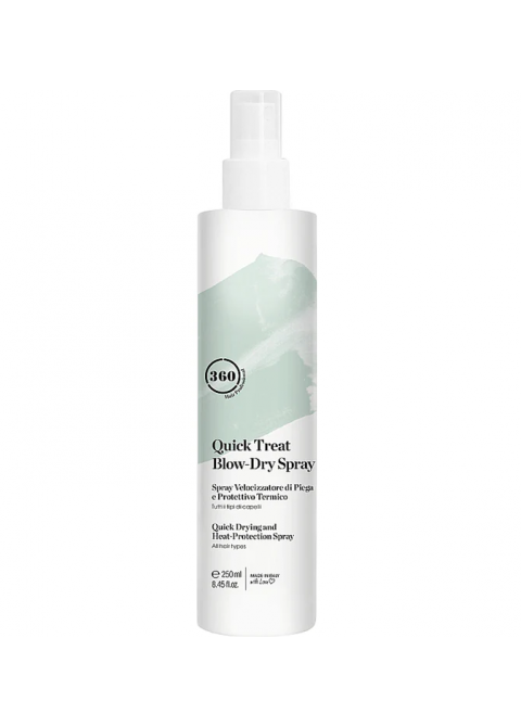Термозахисний спрей для швидкого сушіння 360 Quick Treat Blow-Dry Spray 250 мл