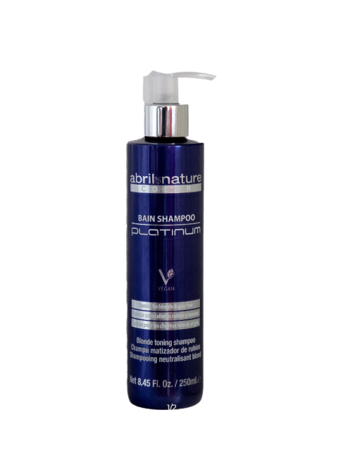 Шампунь для сивого і знебарвленого волосся Abril et Nature Color Platinum Bain Shampoo