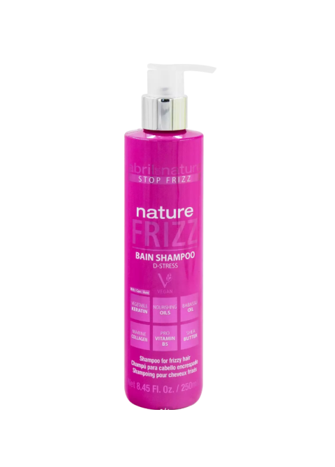 Шампунь для гладкості волосся Abril et Nature Nature Frizz D-Stress Bain Shampoo