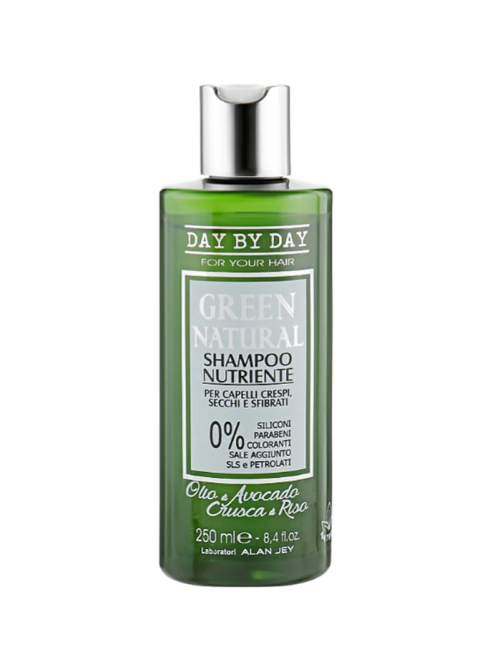 Шампунь живильний для сухого та пошкодженого волосся Alan Jey Green Natural Shampoo 250 мл