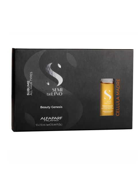 Концентрат для волос в ампулах для відновлення Alfaparf Semi Di Lino Sublime Beauty Genesis Renewing Elixir 12*13 мл
