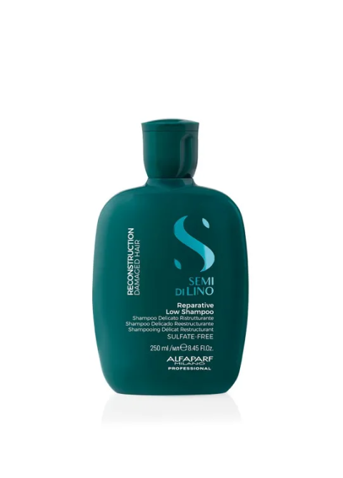 Реконструюючий шампунь для пошкодженого волосся Alfaparf Milano Semi Di Lino Reconstruction Shampoo