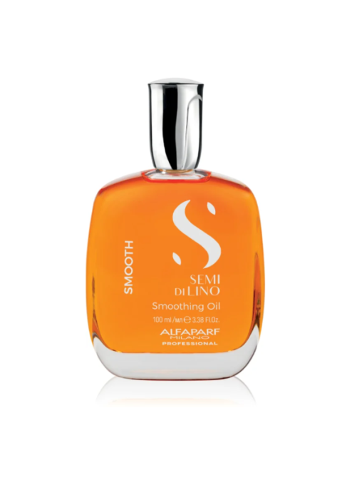 Розгладжуювальна олія для неслухняного волосся Alfaparf Semi di Lino Smooth Oil 100 мл