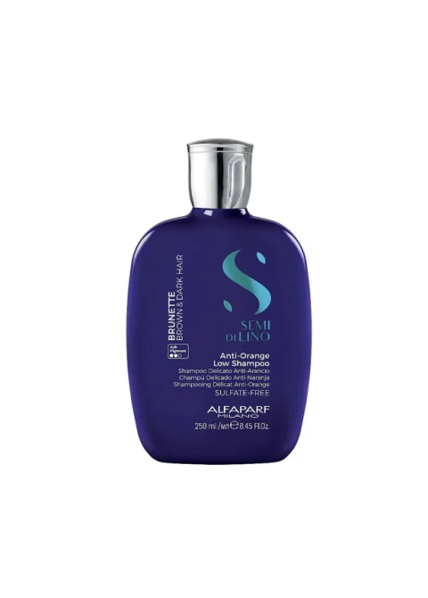 Шампунь для нейтралізації помаранчевого підтону Alfaparf Milano Semi Di Lino Anti-Orange Shampoo 250 мл