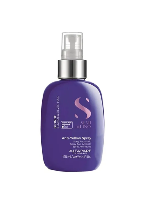 Спрей для нейтралізації жовтого підтону Alfaparf Milano Semi Di Lino Blonde Brunette 125 мл