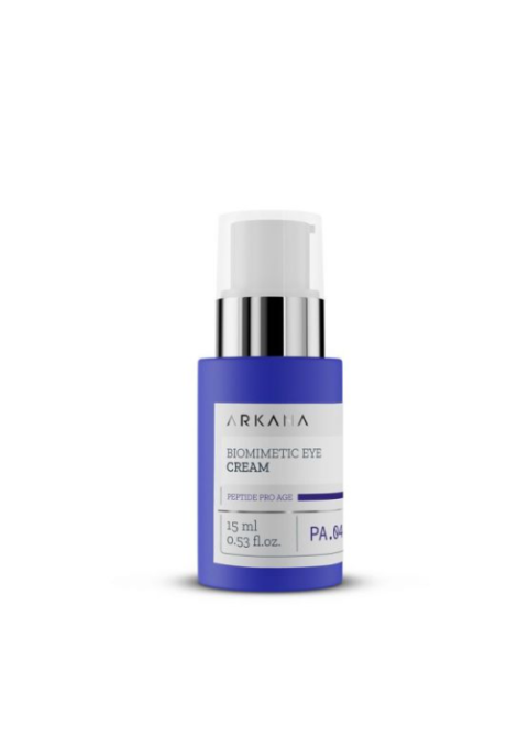 Антивіковий крем під очі, що містить пептиди Arkana Biomimetic Eye Cream 15 мл