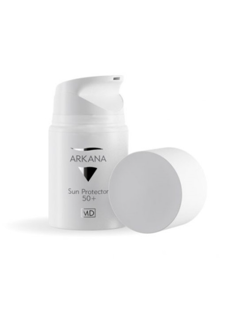 Сонцезахисний ультралегкий крем для обличчя Arkana Sun Protector Cream SPF 50 + 50 мл
