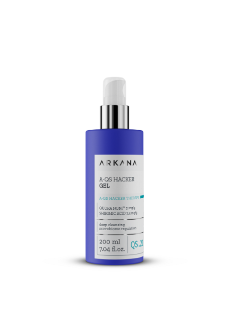 Очищувальний гель для обличчя Arkana A-QS Hacker Therapy Gel 200 мл