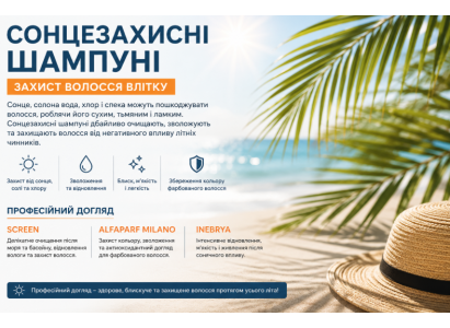 Сонцезахисні шампуні для волосся: як захистити локони влітку? 