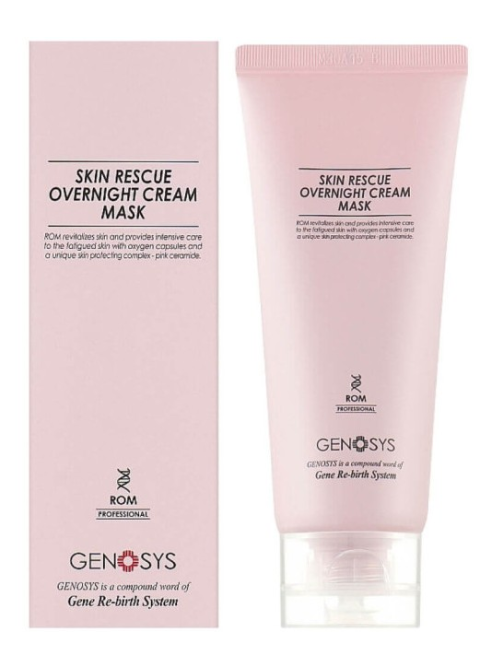 Кремова нічна маска для інтенсивного догляду Genosys Skin Rescue Overnight Cream Mask (ROM) 100 г