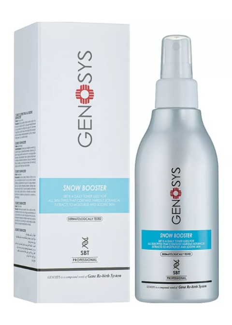Очищуючий тонік для обличчя Genosys Snow Booster Toner 200 мл