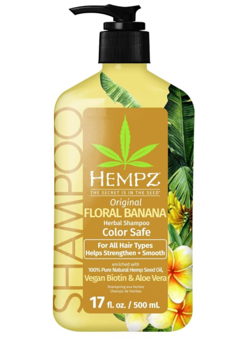 Шампунь для фарбованого та пошкодженого волосся Hempz Original Floral Banana Herbal Shampoo