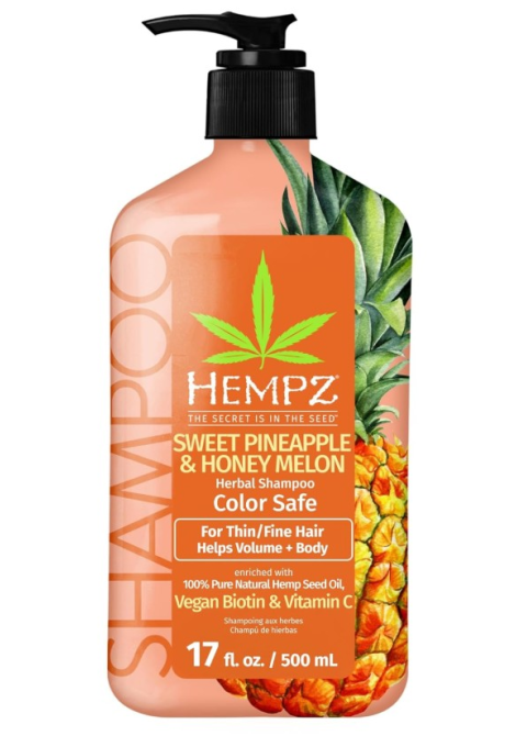 Шампунь для об'єму "Ананас - Медова диня" Hempz Sweet Pineapple & Honey Melon 500 мл