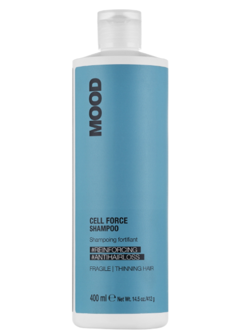 Шампунь для ослабленого схильного до випадання волосся Mood Cell Force Shampoo 400 мл