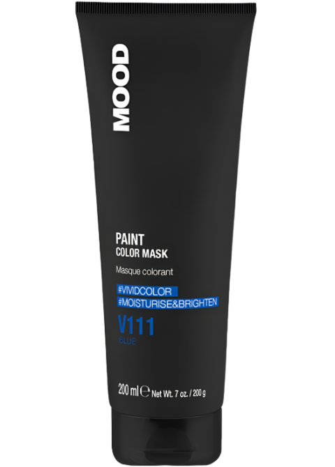 Тонувальна маска, що змивається Mood Paint Color Mask Blue V111 200 мл