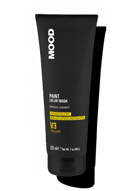Тонувальна маска, що змивається Mood Paint Color Mask Yellow V3 200 мл