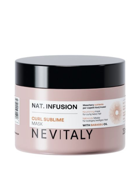 Маска для хвилястого, кучерявого та пористого волосся Nevitaly Curl Sublime Mask