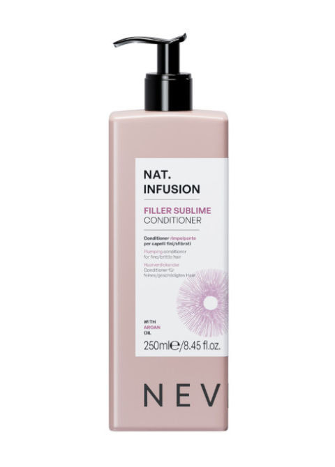 Кондиціонер для об'єму тонкого пошкодженого волосся Nevitaly Filler Sublime Conditioner