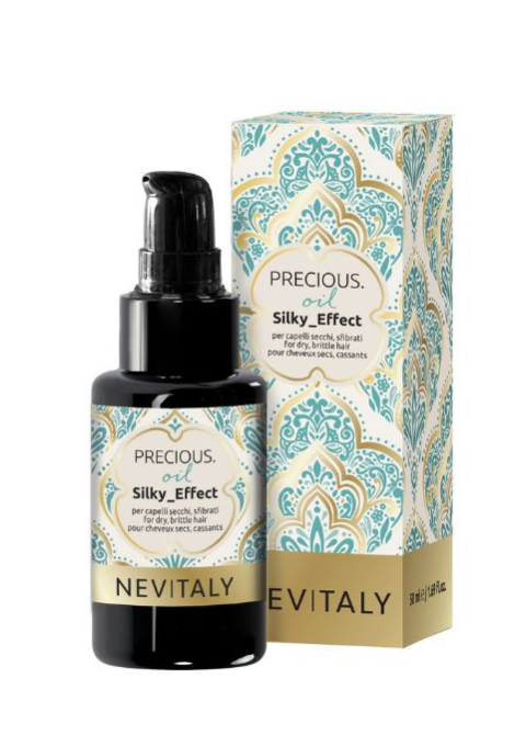 Олія з ефектом шовку для сухого та пошкодженого волосся Nevitaly Precious Silky Effect Oil 50 мл