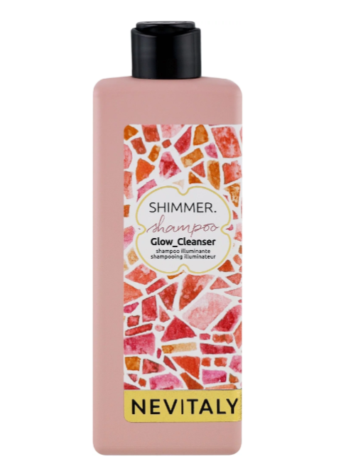 Шампунь для розгладження та блиску волосся Nevitaly Shimmer Glow Cleanser