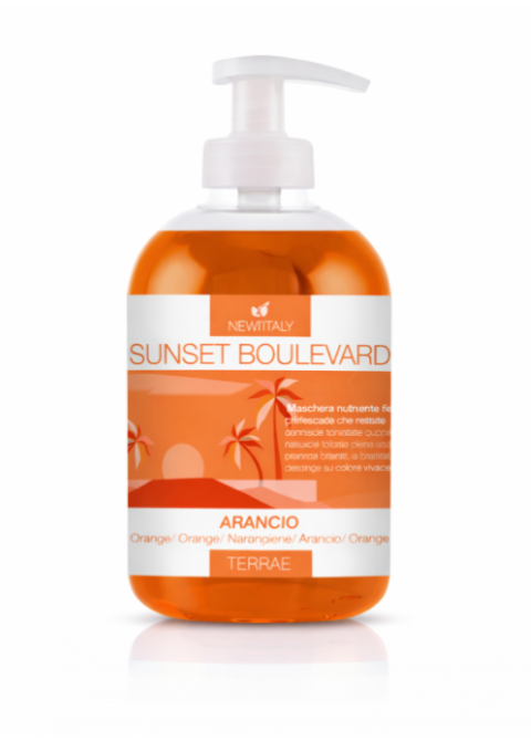 Тонувальна маска Арансіо Nevitaly Terrae Sunset Boulevard Arancio Color Mask 300 мл