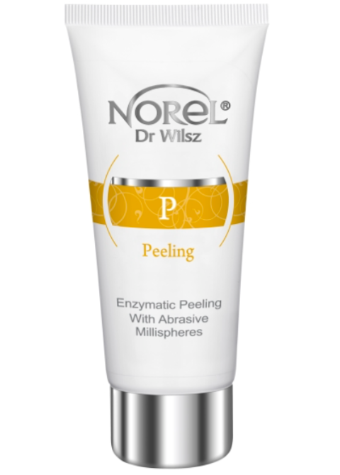 Ензимний пілінг для жирної, комбінованої шкіри Norel Enzymatic Peeling with Abrasive Millispheres 100 мл