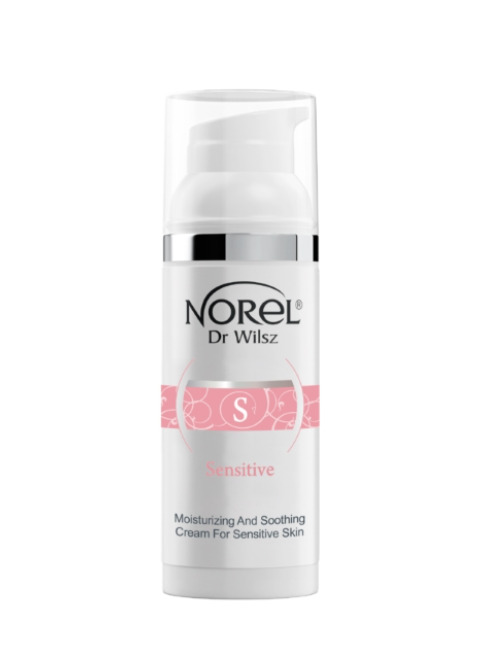 Зволожуючий і заспокійливий крем для чутливої ​​шкіри Norel Sensitive Moisturizing And Soothing Cream For Sensitive Skin 50 мл