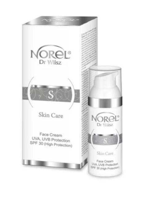 Зволожуюча захисна емульсія UVA/UVB SPF 30 Norel Face cream UV protection SPF-30 50 мл