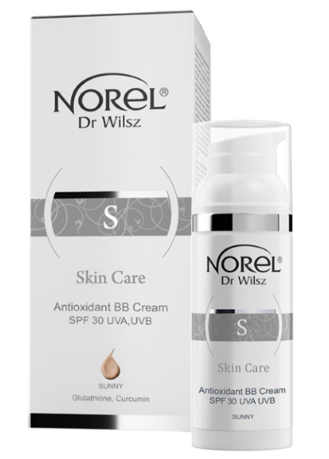 Антиоксидантний BB-крем, SPF 30, UVA відтінок сонячний Norel Skin Care BB Cream SPF-30 Sunny 50 мл