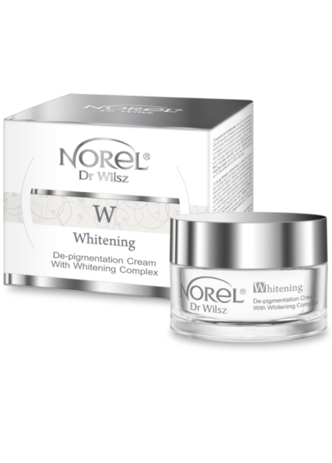 Крем для шкіри з порушеннями меланогенезу Norel De-pigmentation cream with whitening complex 50 мл