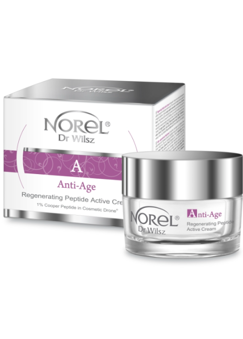 Активний відновлюючий пептидний крем для зрілої шкіри Norel Active regenerating peptide cream 50 мл
