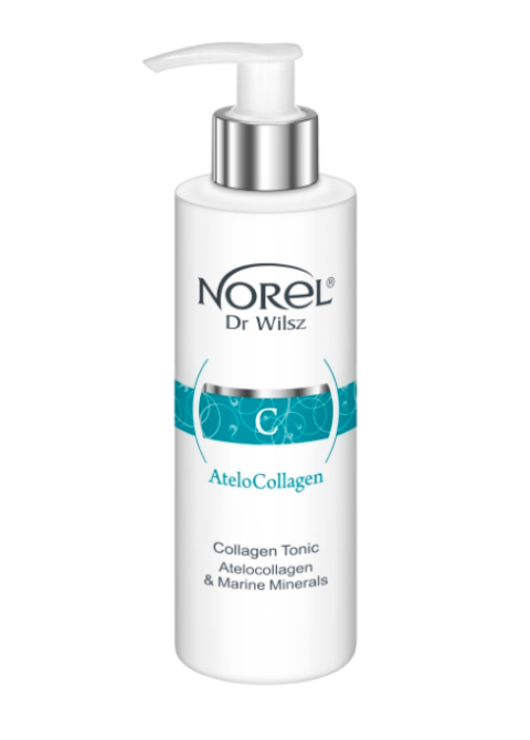 Коллагеновий тонік з гіалуроновою кислотою і фітопланктоном Norel AteloCollagen tonic 200 мл