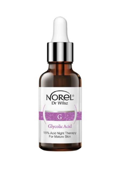 Концентрат для нічного відновлення шкіри Norel 15% Acid Night Theraphy for Mature Skin 30 мл