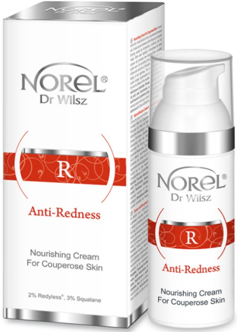 Крем для сухої шкіри, куперозної та з розацеа Norel Nourishing cream for couperose skin 50 мл