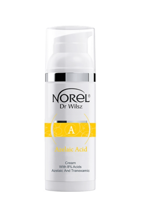 Крем з 8% азелаїнової та транексамової кислотами Norel Cream With 8% Azelaic And Tranexamic Acids 50 мл