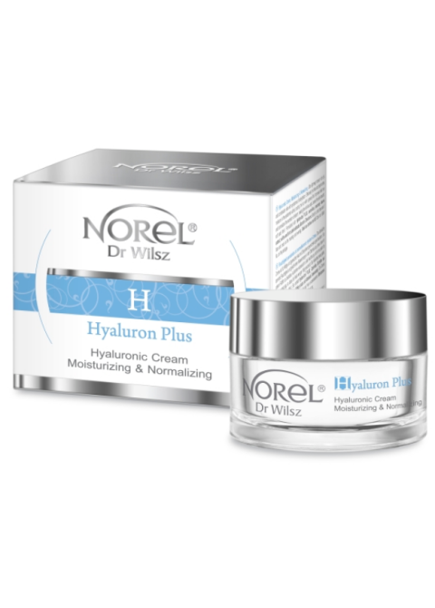 Зволожуючий і нормалізуючий гіалуроновий крем Norel Hualuron Cream Moisturizing and Normalizing 50 мл