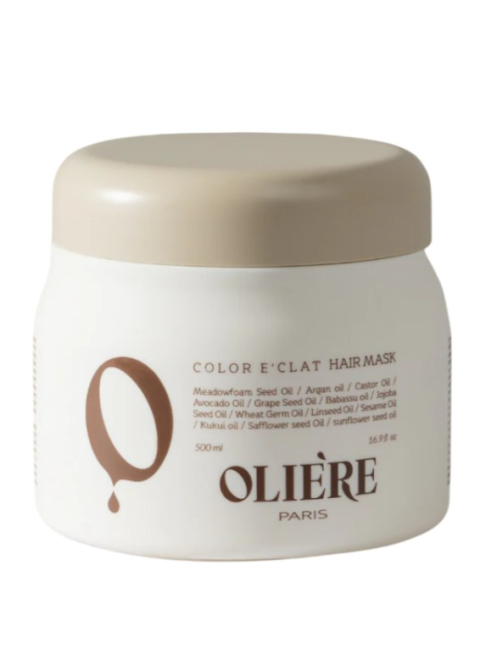 Маска для збереження кольору фарбованого волосся Oliere Paris Color E'Clat Hair Mask 500 мл