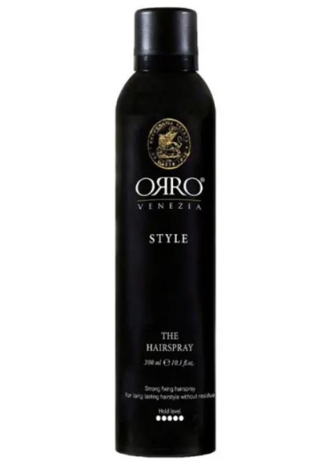 Лак для волосся сильної фіксації ORRO Venezia Style Eco Hairspray Strong 300 мл