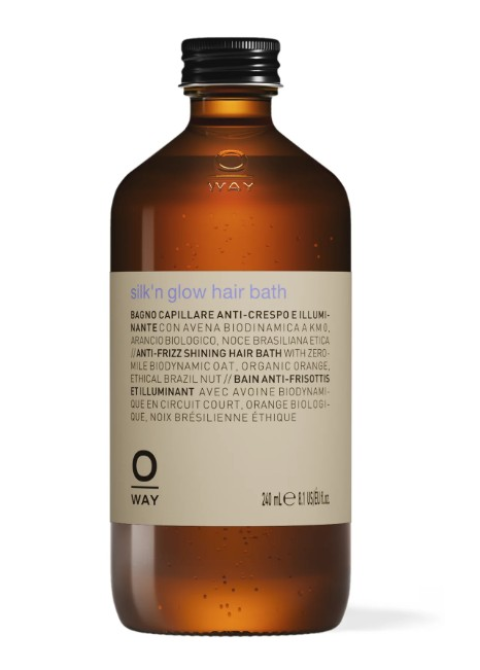 Шампунь для блиску волосся з анти-фриз ефектом OWAY Silk'n Glow Hair Bath
