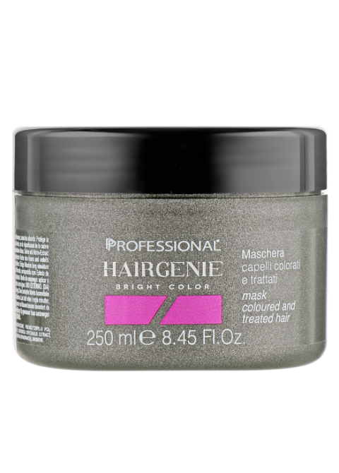 Маска для блиску фарбованого волосся - Professional Hairgenie Bright Color Mask
