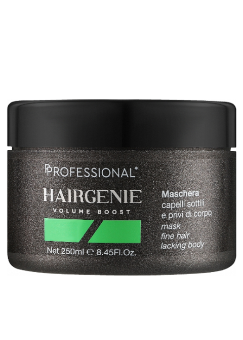 Маска для надання об’єму тонкому волоссю - Professional Hairgenie Volume Boost Mask Fine and Lifeless Hair
