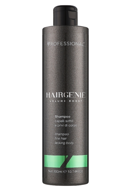 Шампунь для надання об’єму тонкому волоссю - Professional Hairgenie Volume Boost Shampoo Fine and Lifeless Hair