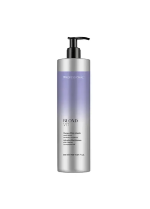 Шампунь для нейтралізації жовтизни Professional Silver Anti-Yellowing Shampoo 500 мл