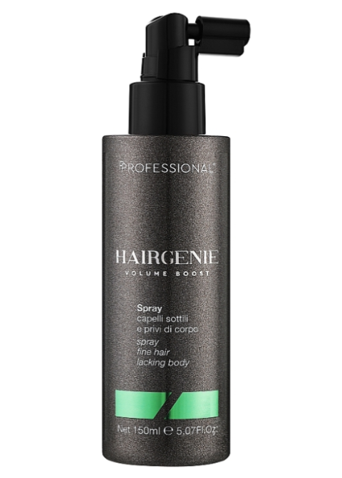 Спрей для надання об’єму тонкому волоссю - Professional Hairgenie Volume Boost Spray Fine and Lifeless Hair 150 мл
