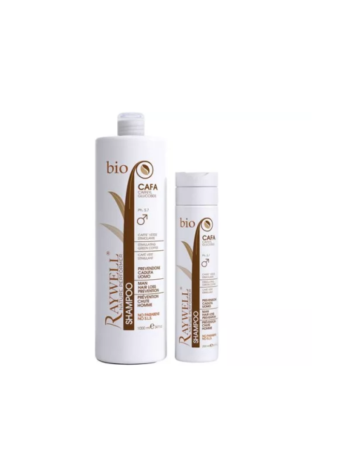 Чоловічий шампунь проти випадіння волосся Raywell Bio Cafa Shampoo