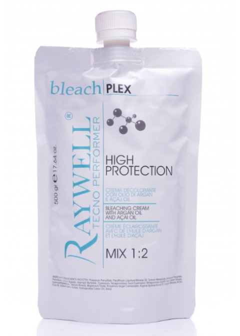 Знебарвлюючий крем Raywell Bleach Plex 500 мл