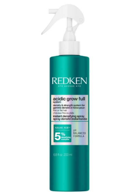 Спрей для миттєвого ущільнення волосся з термозахистом Redken Acidic Grow Full System Leave-in-Treatment 190 мл